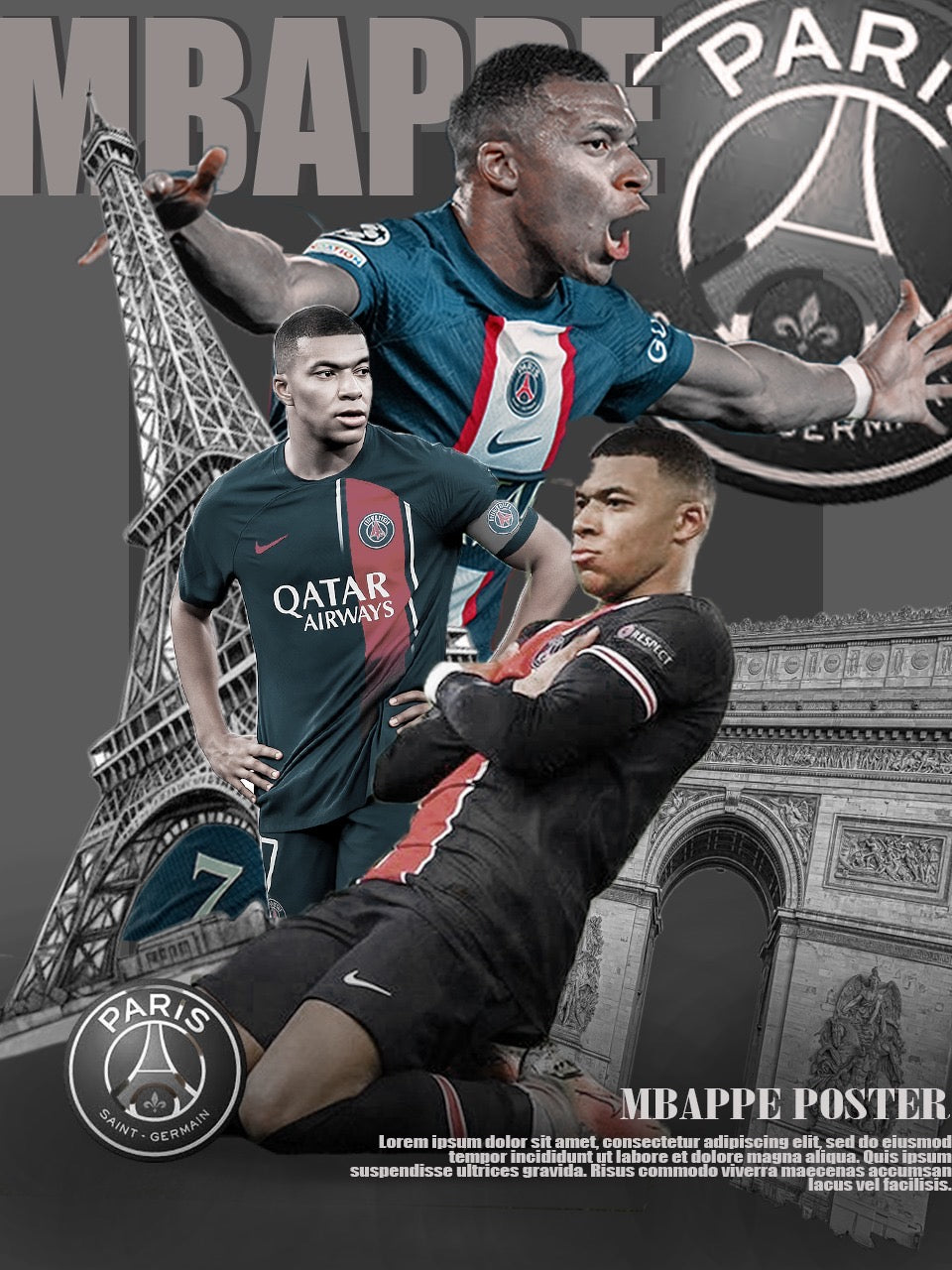 Mbappe Poster”