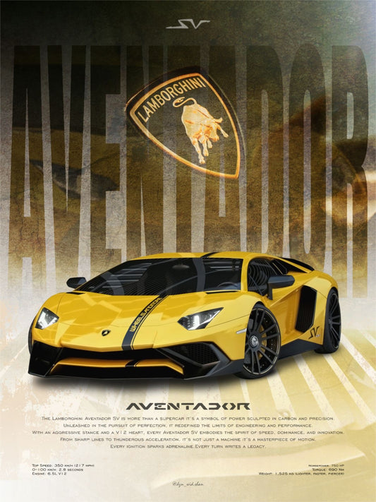 Lamborghini Aventador SVJ (Digital Download)”