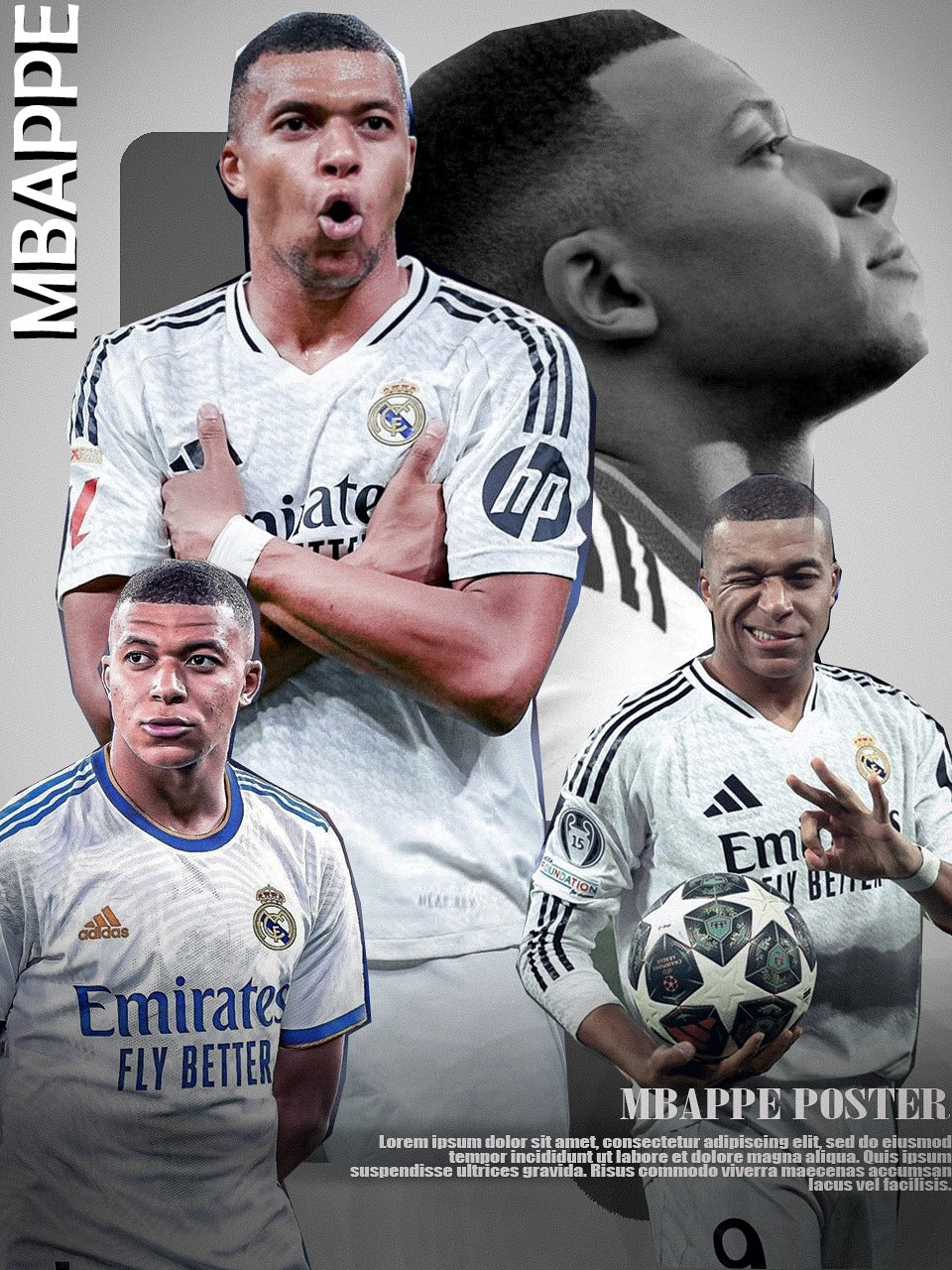 “Kylian Mbappé – Speed. Skill. Spirit.”