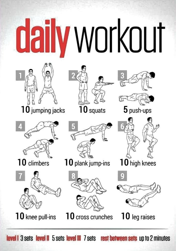 Daily Workout Planner Sheet – Track Your Fitness Goals & Progress