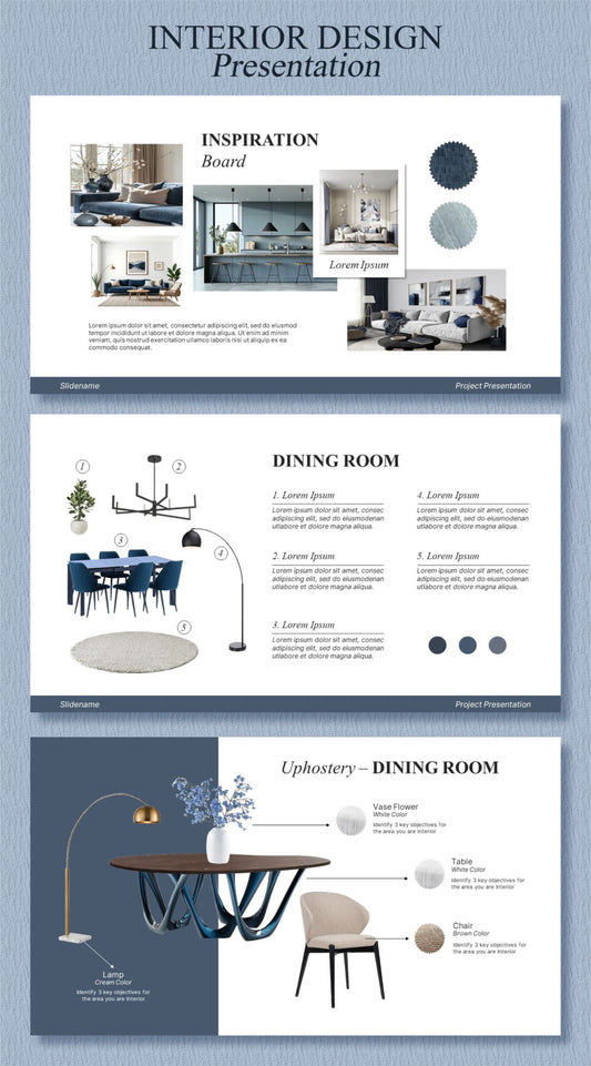 Interior home presentation digital download