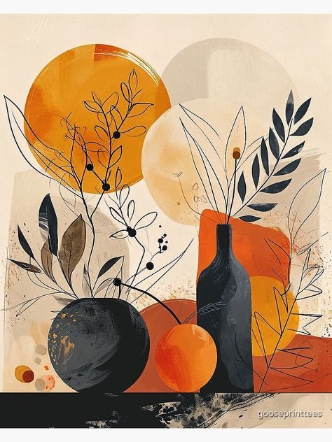 Calm & Vibrant Aesthetic Wall Art |pack of 10 Instant Digital Download