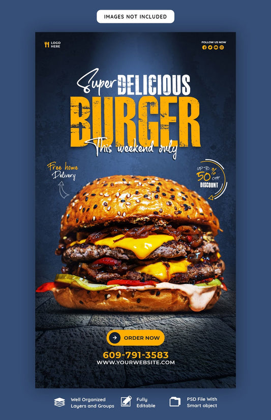 “Bite Into Happiness – The Ultimate Burger Experience!”