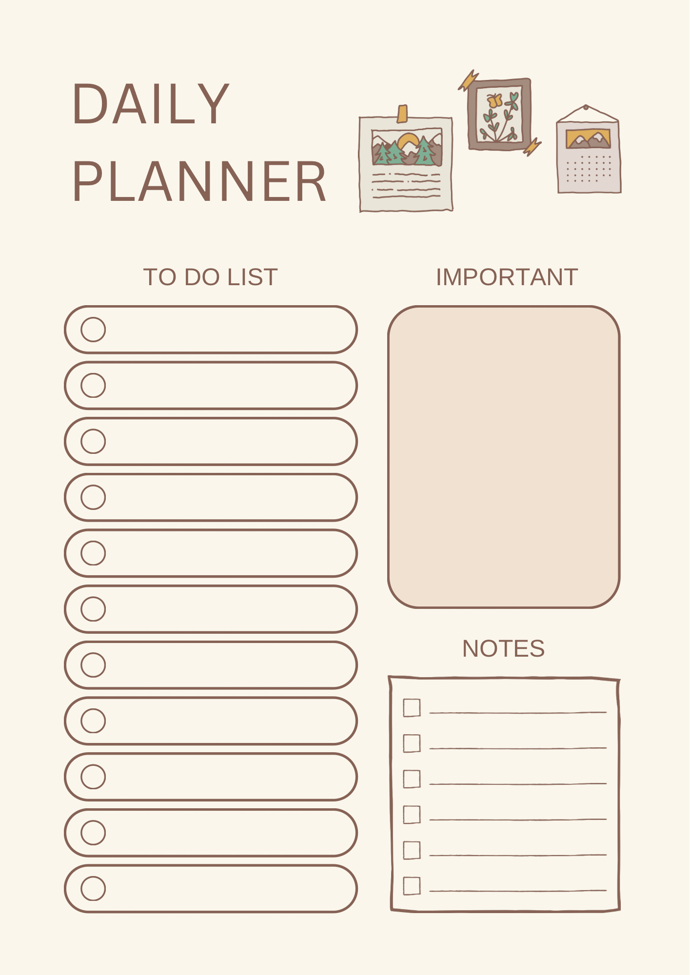 Ultimate 2026 Printable Planner Bundle – Daily, Weekly, Monthly & Yearly Organizer | Minimal Boho Design | Instant Download