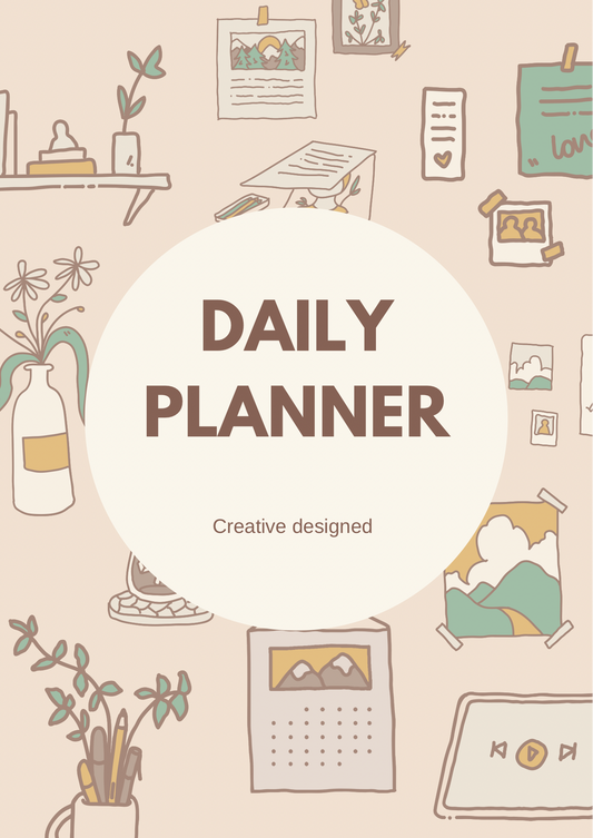Ultimate 2026 Printable Planner Bundle – Daily, Weekly, Monthly & Yearly Organizer | Minimal Boho Design | Instant Download