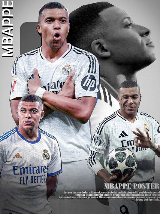 “Kylian Mbappé – Speed. Skill. Spirit.”