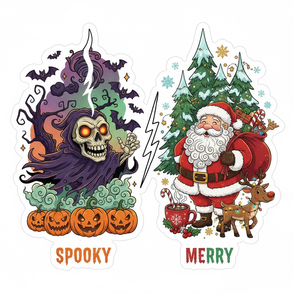 “Half Halloween, Half Christmas — The Holiday Fusion” (Digital Download)