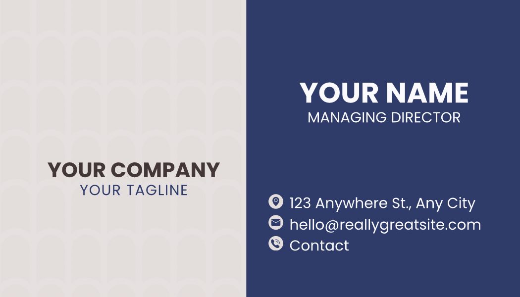 “Modern Business Card Template (Editable in Canva)” Instant Download